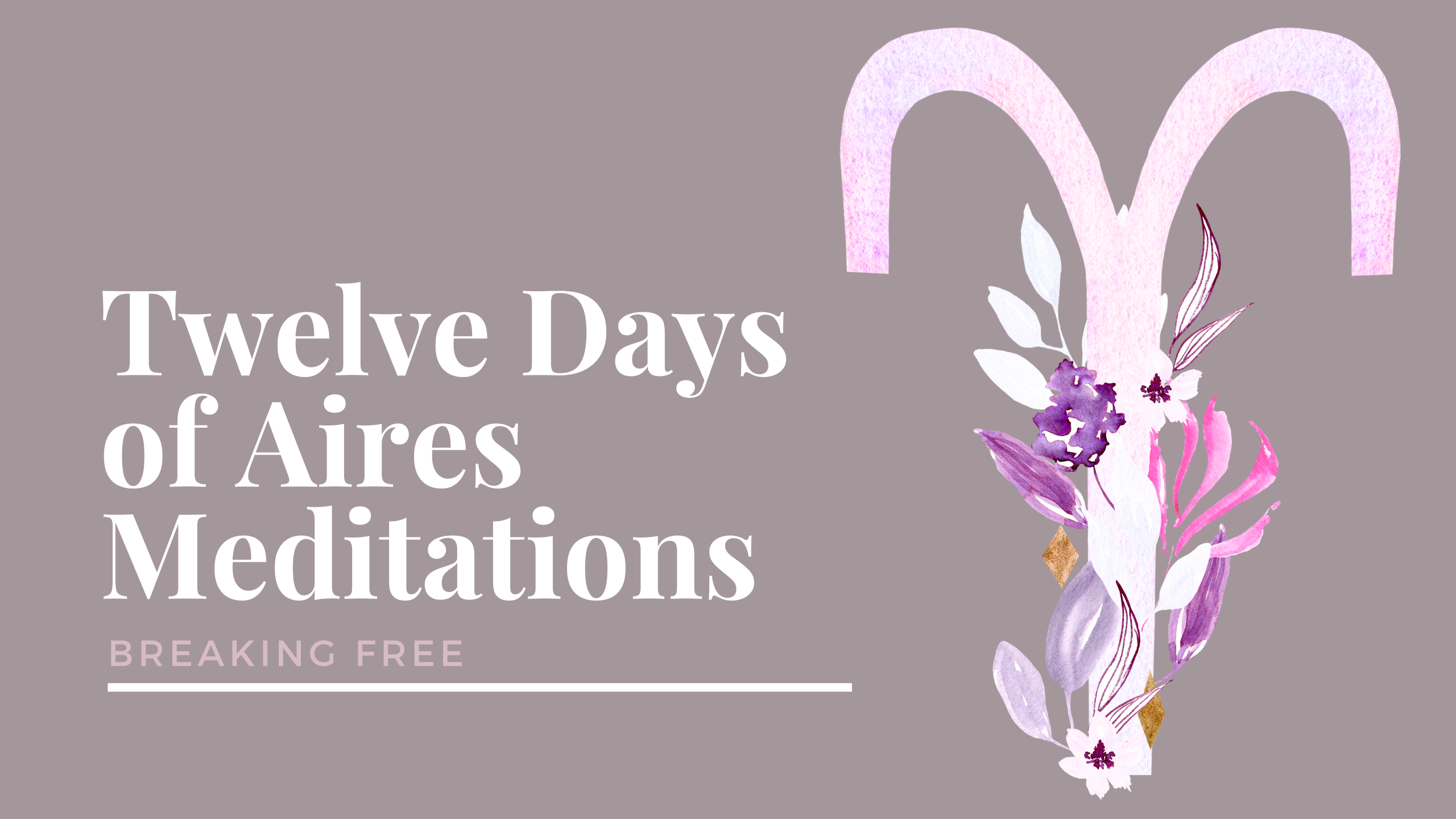 12 Days of Aires Meditations - Sign Up Form